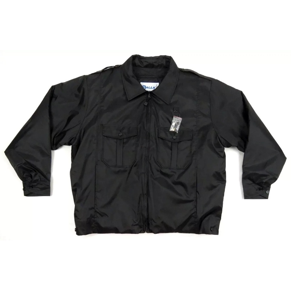 NWOT Galls Security Uniform Waterproof Resistant Full Zip Coat Jacket 2XL Liner